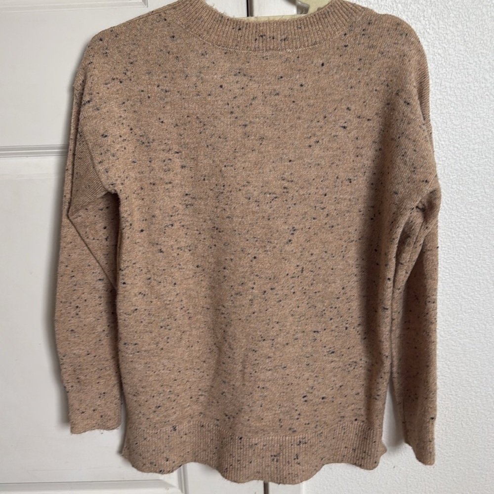 LOFT Outlet Petite Button Sweater - Picture 3 of 3